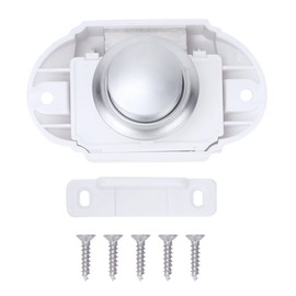 Pearl Chromium Keyless Push Pull Push Lock for RV / Ship / Cabinet   Vehicle Accessories(P02W CH )