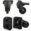 TarppedRock Luggage Wheels Replacement Set, 2 Pcs - Left &