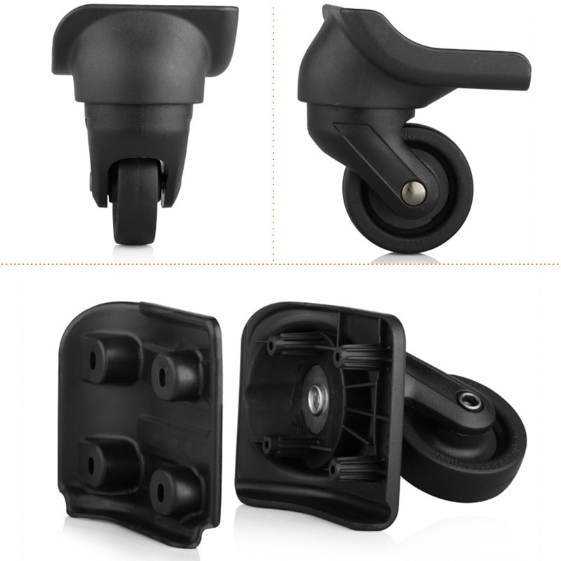 TarppedRock Luggage Wheels Replacement Set, 2 Pcs - Left &