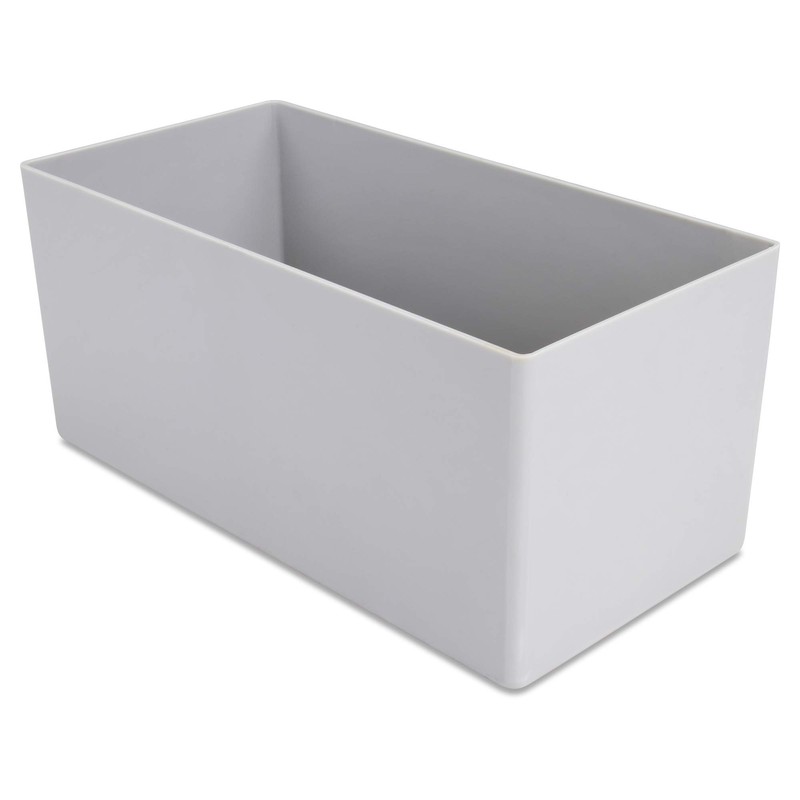 Plastic Insert Box 90 mm High, Grey, 198 x 99