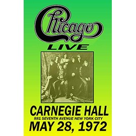CHICAGO REPLICA 1972 CONCERT POSTER