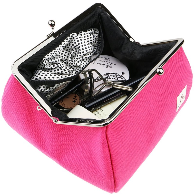 watona Canvas Pouch 5 Dimension Cosmetic Pouch (Wide) W ,