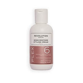 Revolution Haircare Plex 6 Bond Restore - Crema de peinado, restaura el color, producto para el cabello antiencrespamiento, vegano y libre de crueldad, 3.4 fl oz