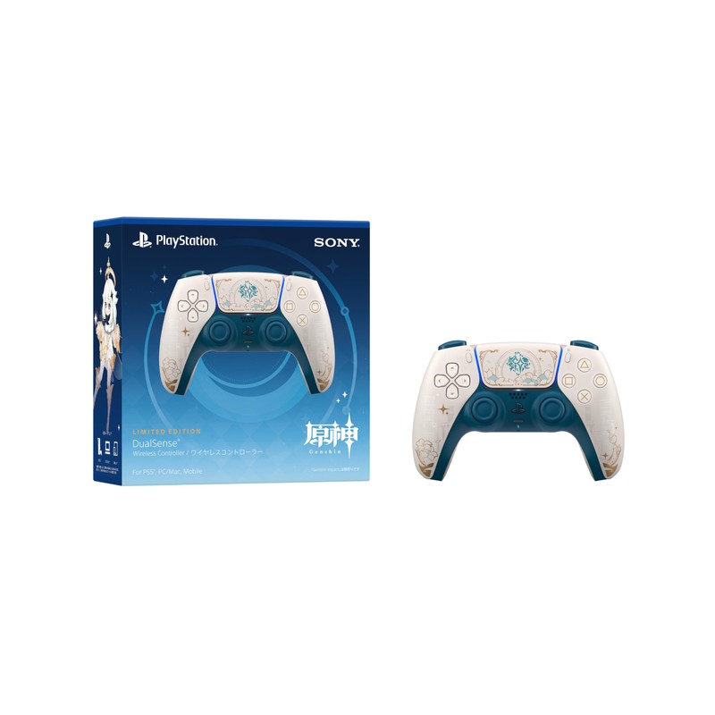【純正品】DualSense ワイヤレスコントローラー "原神" リミテッドエディション（CFI-ZCT2JZE）
