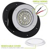Leisure LED RV Exterior Round Surface Mount Flood Porch Utility