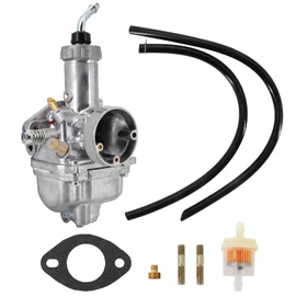 KIPA Carburetor For YAMAHA GRIZZLY 125 YFM125 YFM125G YFM125GH 2004-2013 With Mounting Gasket Fuel Filter OEM # 5VJ-14101-20-00