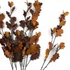 Unbranded Package of 6 Autimn Brown Artificial Daisy Foliage 30"