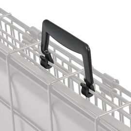 MidWest Homes for Pets Replacement Plastic Handle for Dog Fold and Carry Crate, Black, Handle-1