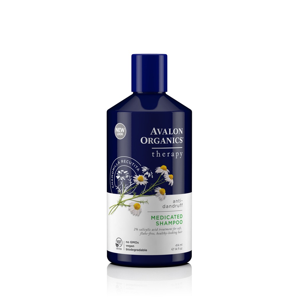 Avalon Organics Anti-Dandruff Itch & Flake Shampoo, 14 Fluid Ounce