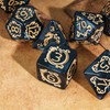 Poludie 7-Die DND Dice Set Polyhedral Dice Set with a