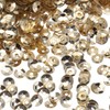 MECCANIXITY Loose Sequins 4MM Silver Backed Sequins 3000Pcs Cup Sequins
