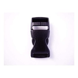 NIFCO ニフコ TSR25 Plastic Buckle in Black for 25mm Width Belts for Length Adjustment, etc, Black