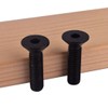 VAMUOEFL 5/16-18 x 3/4" Flat Countersunk Head Screws Socket Cap