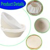 8 Inch 2 PCS Round Banneton Bread Proofing Basket，Banneton Bread