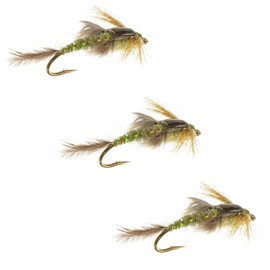 Trout Flies by Colorado Fly Supply - Epoxy Baetis Nymph - Fly Fishing Flies Midges and Emergers -3 Pack of Fly Fishing Flies and Fishing Lures for Fishermen