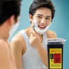 TEONEI Razor Blades Dispenser Case,Small Portable Sharps Container,Razor Blades Disposal