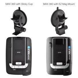 Escort Radar StickyCup Mount For Max 360 Non Mag Mount