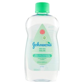Johnson's Baby Moisturising Oil for Kids and Babies with Aloe Vera, 500 ml