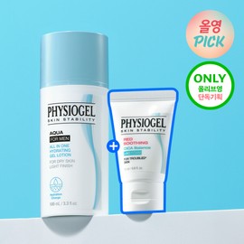 PHYSIOGEL Aqua For Men All In One Hydrating Gel Lotion 100ml Set (+Cica Foam 20ml) - [SET] Lotion 100ml (+Cica Foam 20ml)