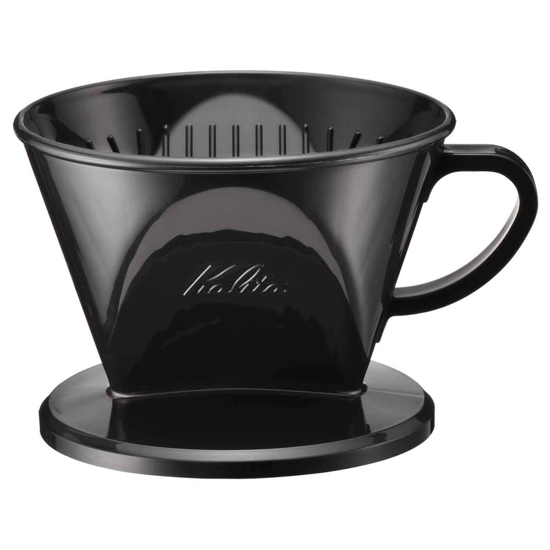 カリタ Kalita フィルター メジャーカップ付き コーヒー ドリッパー ハンガーセット (ドリッパー102-D、コーヒーペーパーフィルター102濾紙×10枚、メジャーカップ) 2~4人用 ドリップ