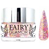 Fairy Glamor Fairy Glamor Orange Glitter Dip and Acrylic Nail