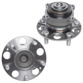 Detroit Axle - Rear 2pc Wheel Bearing Hubs for 2008-2012 Honda Accord, 2009-2014 Acura TSX 2010 2011, 2 Wheel Bearing and Hubs Assembly Replacement
