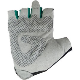 Verri Guantes de Ciclismo de Lujo para Adultos, Unisex, Acolchado, Antideslizante, Ligero, Transpirable, Negro con Verde