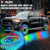 DOAUTO 6X LED Underglow Strips Light Kit Dream Chasing-White Color