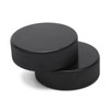 Cocoarm Pack of 2 Ice Hockey Puck, Black Pucks Training