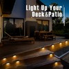 GIGALUMI Led Solar Deck Lights, 20 Pack Waterproof for Outdoor