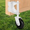 BOODVON Heavy Duty Gate Wheel, Gate Casters for Outdoor Wooden
