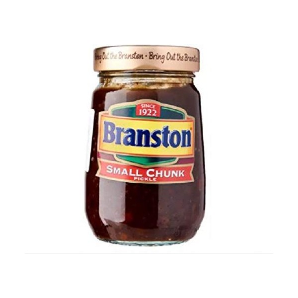 Branston Small Chunk Pickle 360 g – der tolle Geschmack von Branston mit kleineren Stücken für leichteres Verteilen