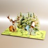 Förster - Hirsch 3D-Holzkarte | Geldgeschenke, Hirsch Deko, Hirschgeweih, Hirsch