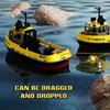 RC Boat 1/72 RC Tugboat for Pools and Lakes 2.4