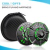 Cool UFO Fidget Spinner Metal Glow in The Dark, Heavy