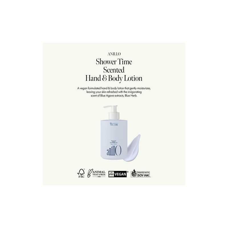 anillo [anillo]Shower Time Scented Hand & Body Lotion 450ml