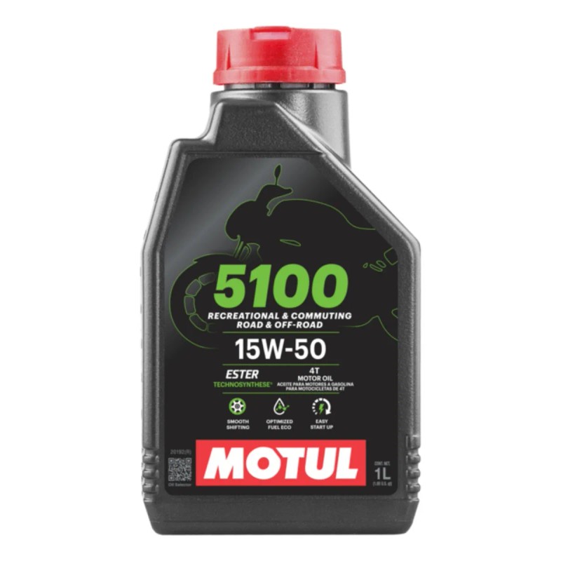 Aceite Moto 4t 5100 15w50 Semi Sintetico Motul 1l