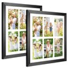 KSROECUD 13x13 Collage frame with 6 Openings 4X6 Pictures, Multiple