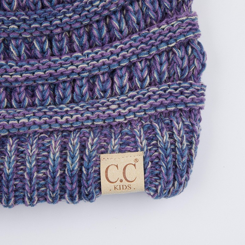 C.C - Gorro de Punto Grueso para niños de 2