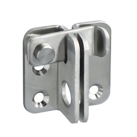 Alise Flip Latch Gate Latch,Shed Door Latch Barn Door Lock Shed Lock Shed Latch,Stainless Steel Locking Latches for Shed Barn Fence Chicken Dog Cage Window Cabinet Backyard Garage,Brushed,S-Size