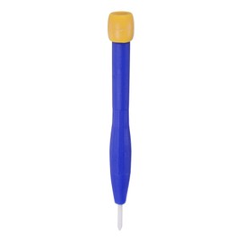 sourcing map Plastic Screwdriver PH0 Phillips Head Screwdriver Ceramic Bit Repair Hand Tool with Rotatable Cover for High Frequency Maintenance Circuit Adjustment