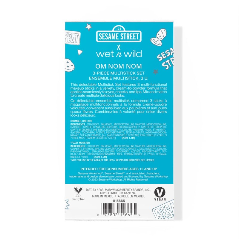 Wet n Wild OM NOM NOM 3-PIECE Multi-stick Kit Sesame