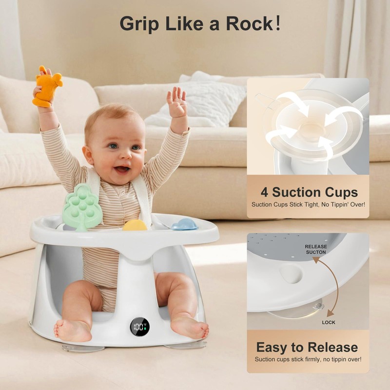 Baby Bath Seat for Babies 6 Months & Up -