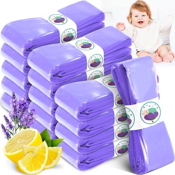 SaiXuan Pack of 15 Nappy Bin Refill Cassettes 4.5 m