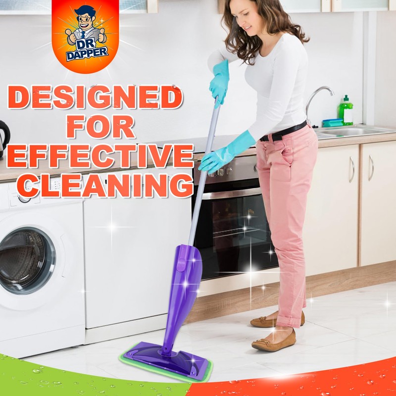 Reusable Mop Pads Compatible with Swiffer Wet Jet Mop, Wet
