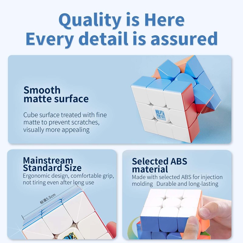 Moyu Meilong 2x2 3x3 4x4 5x5 Educational Cube Set Stickerless