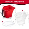 Mister Rui Hand Held Paint Bucket Kit 12 Pcs with