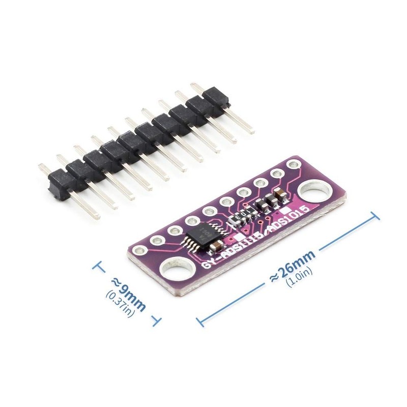5pcs I2C ADS1115 16Bit 16 Bit ADC 4 Channel Module