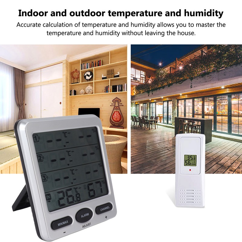 Room Hygrometer Thermometer Wireless Highly Accurate Measurements Electric Hygrometer Thermometer