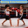 Boxing Gloves - Red, Blue, Cartoon Design - 16 Oz